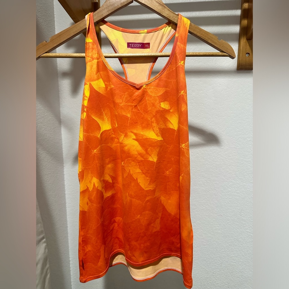Terry Women's‎ Soleil Racer Tank (Synthesized/Sun)